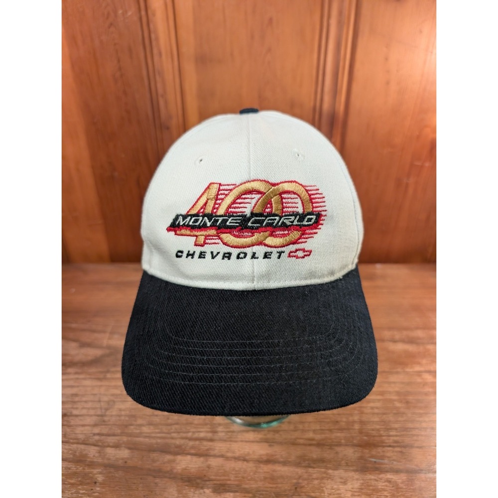 Vintage Chevy Brickyard 400 Monte Carlo Racing Hat Chevrolet #1097